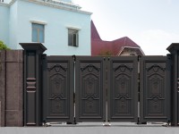 智能懸折門938-FA2（深咖)